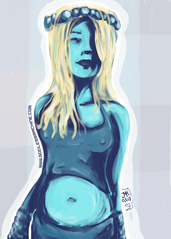 bluegirl by godlessmachine