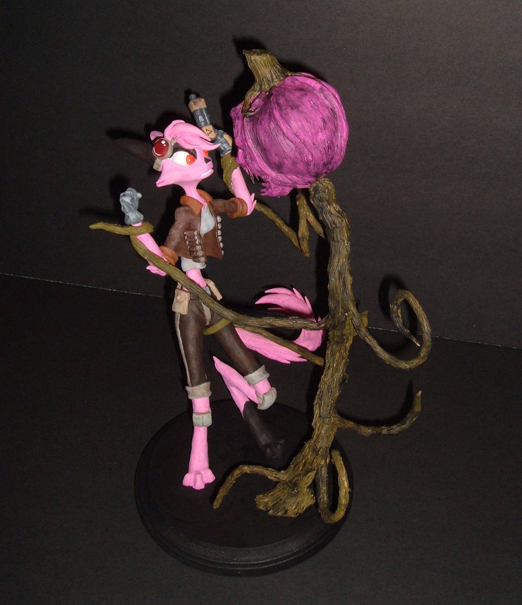 Vi vs Evil Pumpkin by Cribbitcat