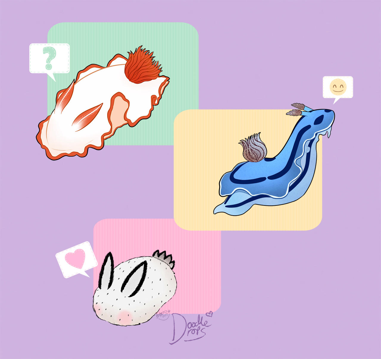 Emoticon Nudibranch by pdutogepi