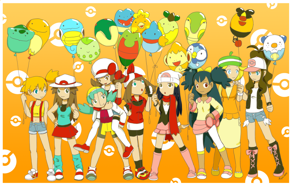 1m Hits Pokemon Girls By Hapuriainen On Deviantart