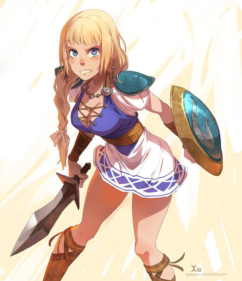 Sophitia fanart by xa-xa-xa