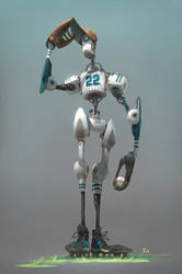 Baseball Bot by xa-xa-xa