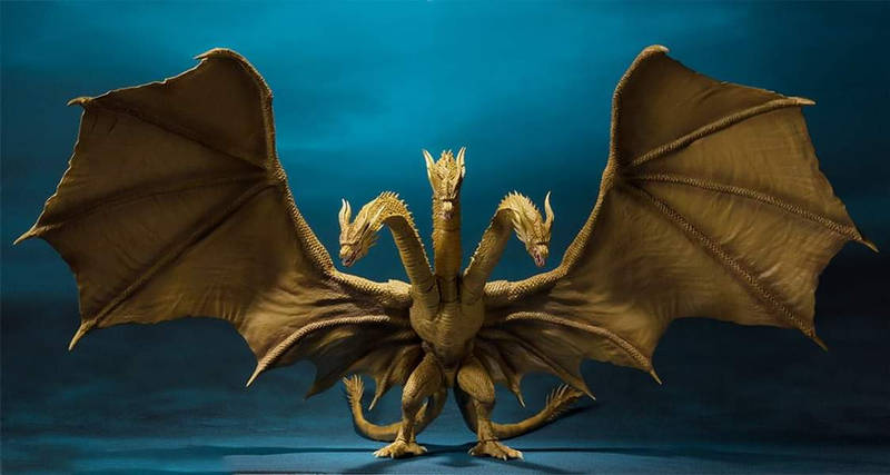 SH Monsterarts King Ghidorah 2 by NerdyProffessa on DeviantArt