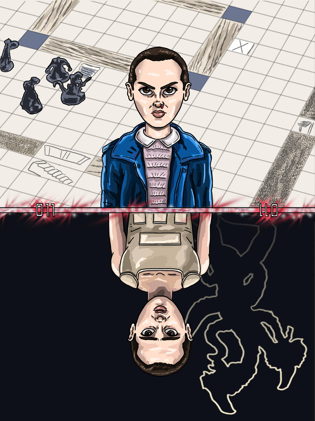 Stranger Things: Eleven by EricAndersonCreative