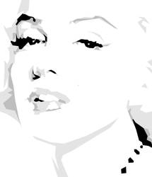 Marilyn Monroe by aaronu by aaronu