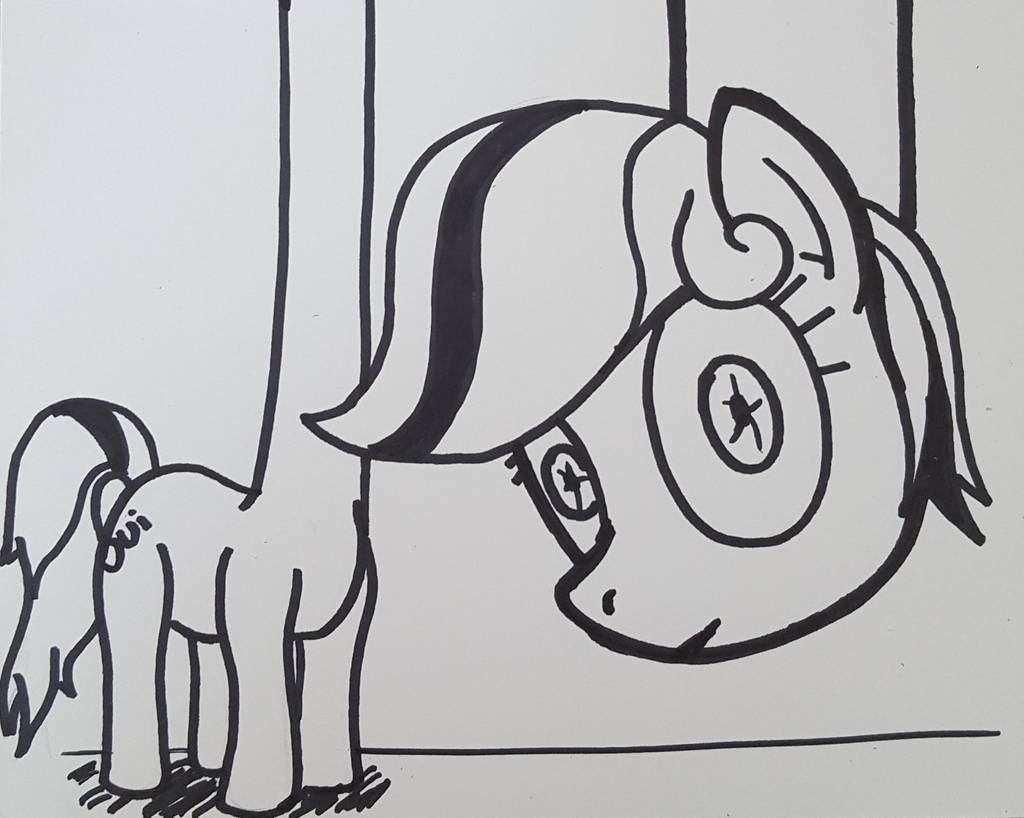 Inktober 05/10/2017 : Long by khajiit4444