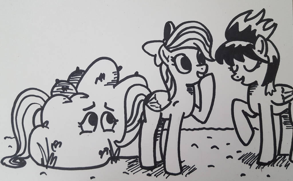 Inktober 07/10/2017 : Shy by khajiit4444