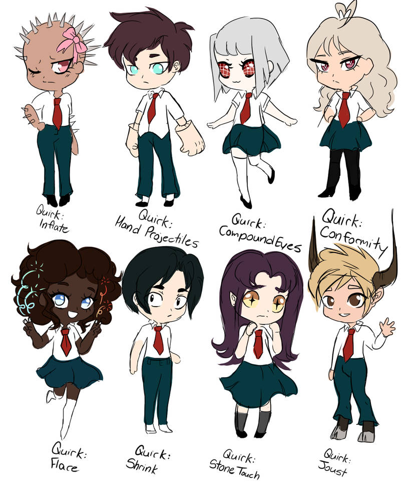 BNHA - Base Batch - [1/8 OPEN] by Kerwixi on DeviantArt