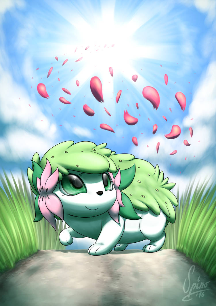 20 Years of Pokemon - Shaymin by SpinoOne on DeviantArt