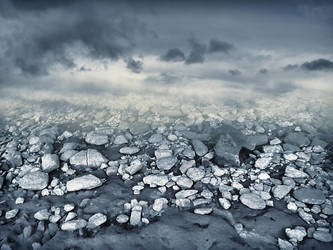 Yellow Fog Rocky  Background Stock 0541 Cool by annamae22