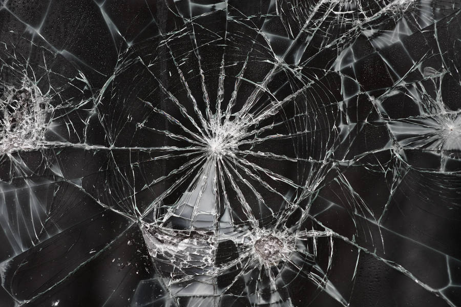 Cracked Glass Texture I by EverythingIsInStock