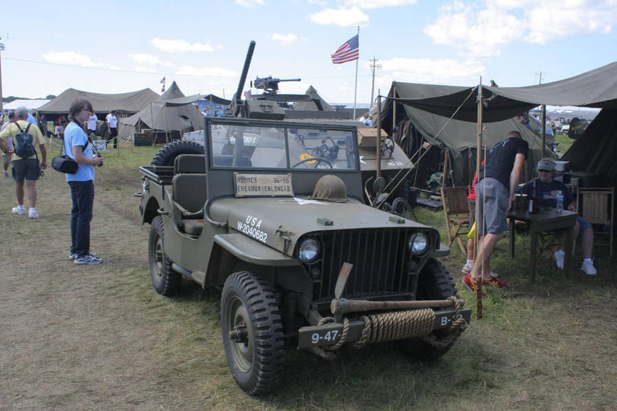 Stock 0117 - US Army Jeep by EverythingIsInStock