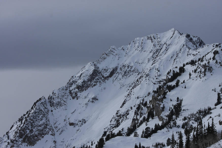 Snowy Mountains by EverythingIsInStock