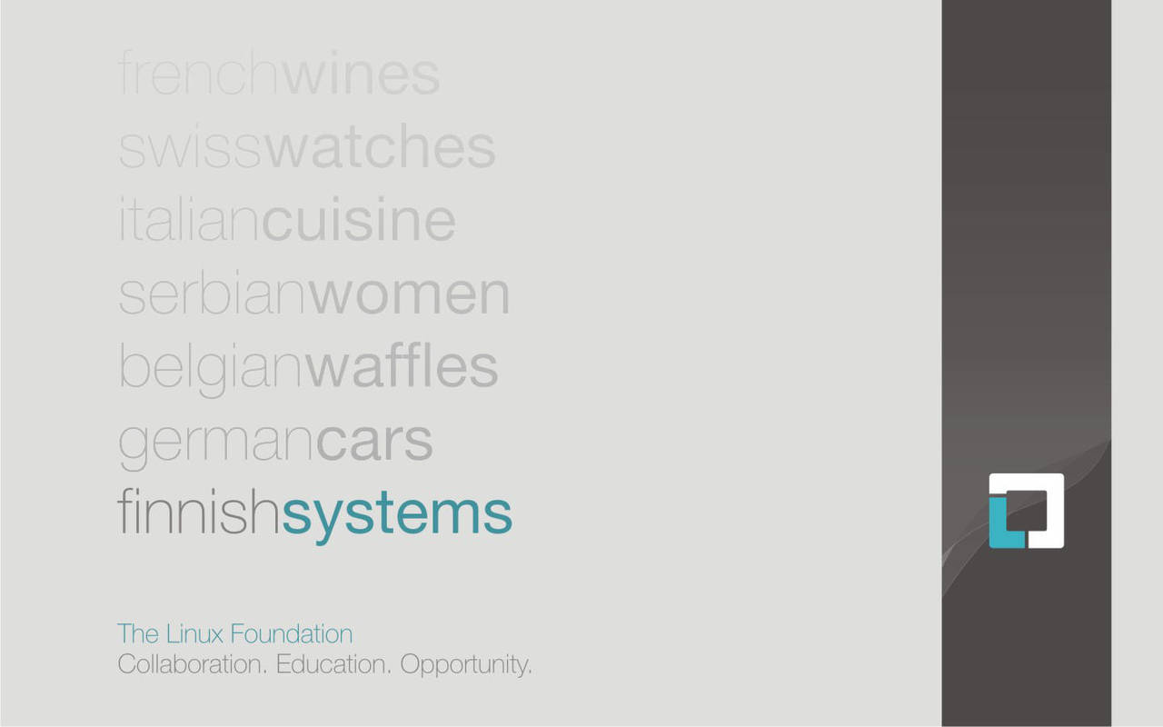 Linux Foundation Wallpaper 1