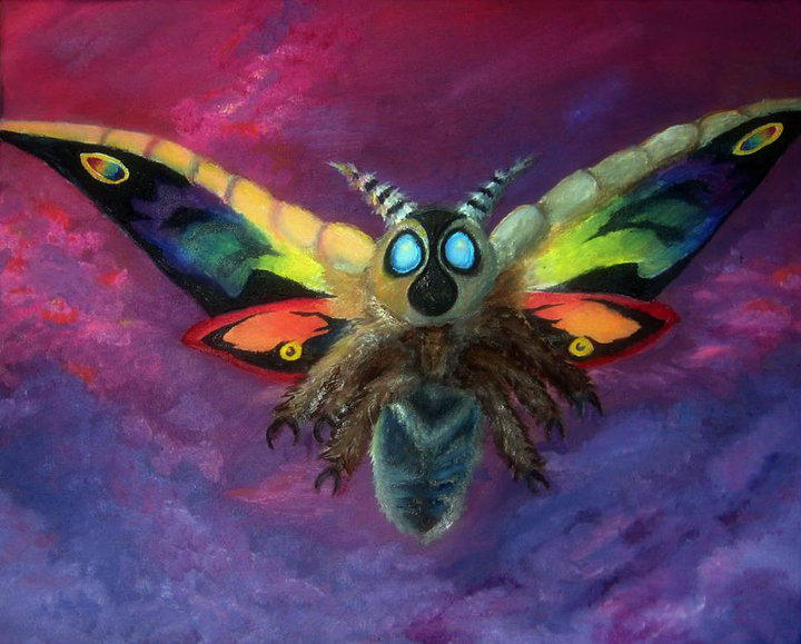 Rainbow Mothra by Rat-Soldier on DeviantArt