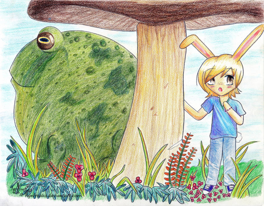 Liam and the Toad of Doom by flynfreako