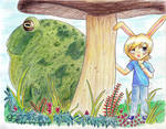 Liam and the Toad of Doom by flynfreako