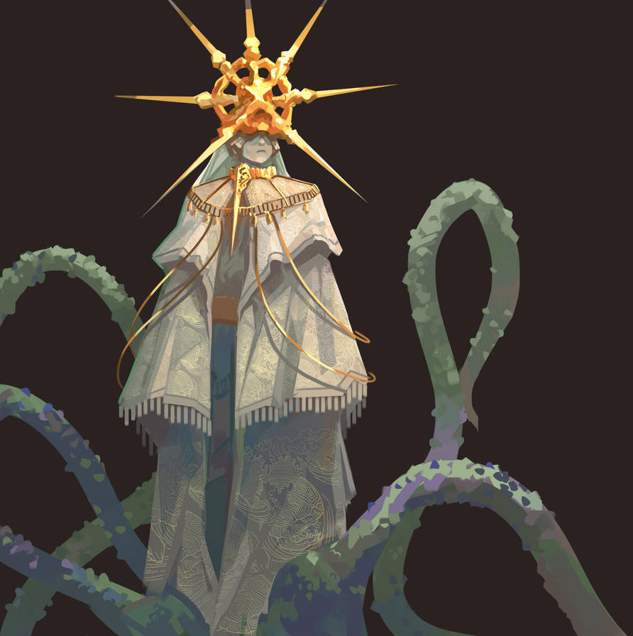 Dark Sun Gwyndolin by OneSpeechless on DeviantArt