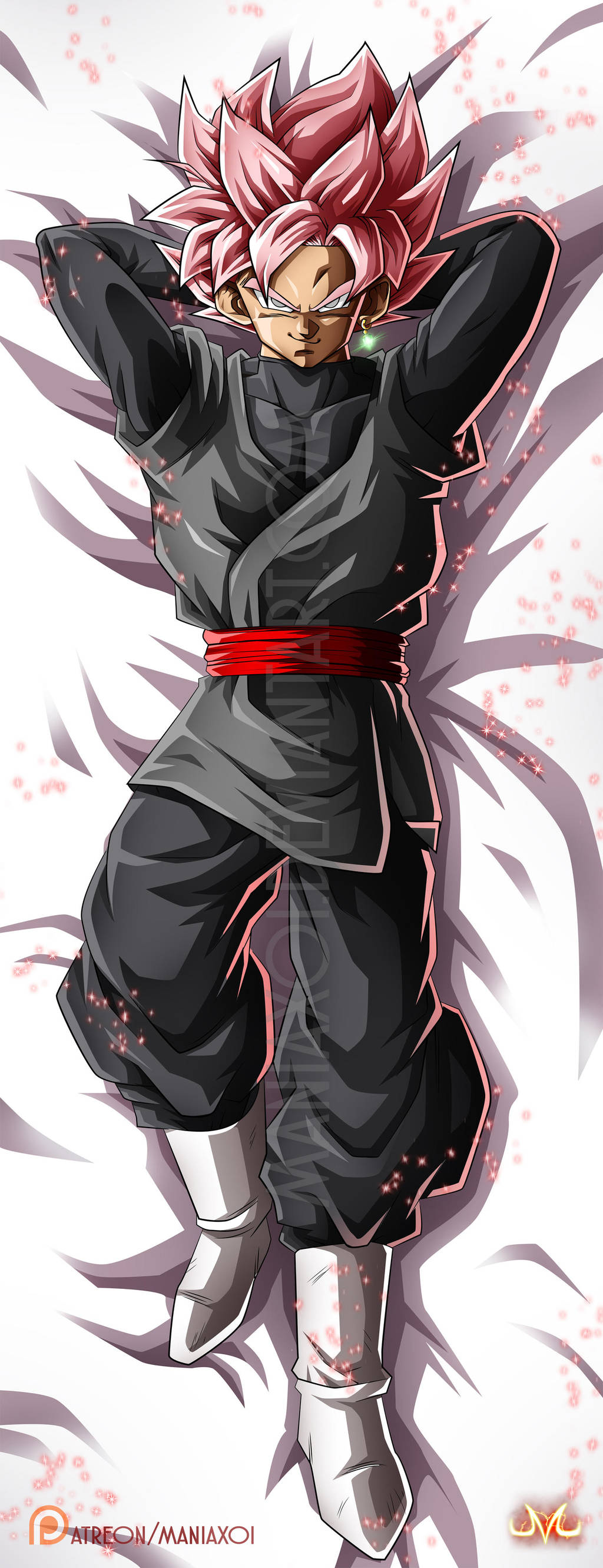 Goku Black Dakimakura by Maniaxoi