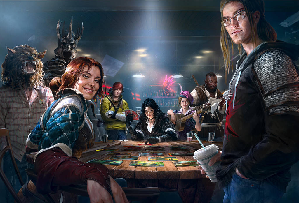 Gwent: Main Promo Art by algenpfleger