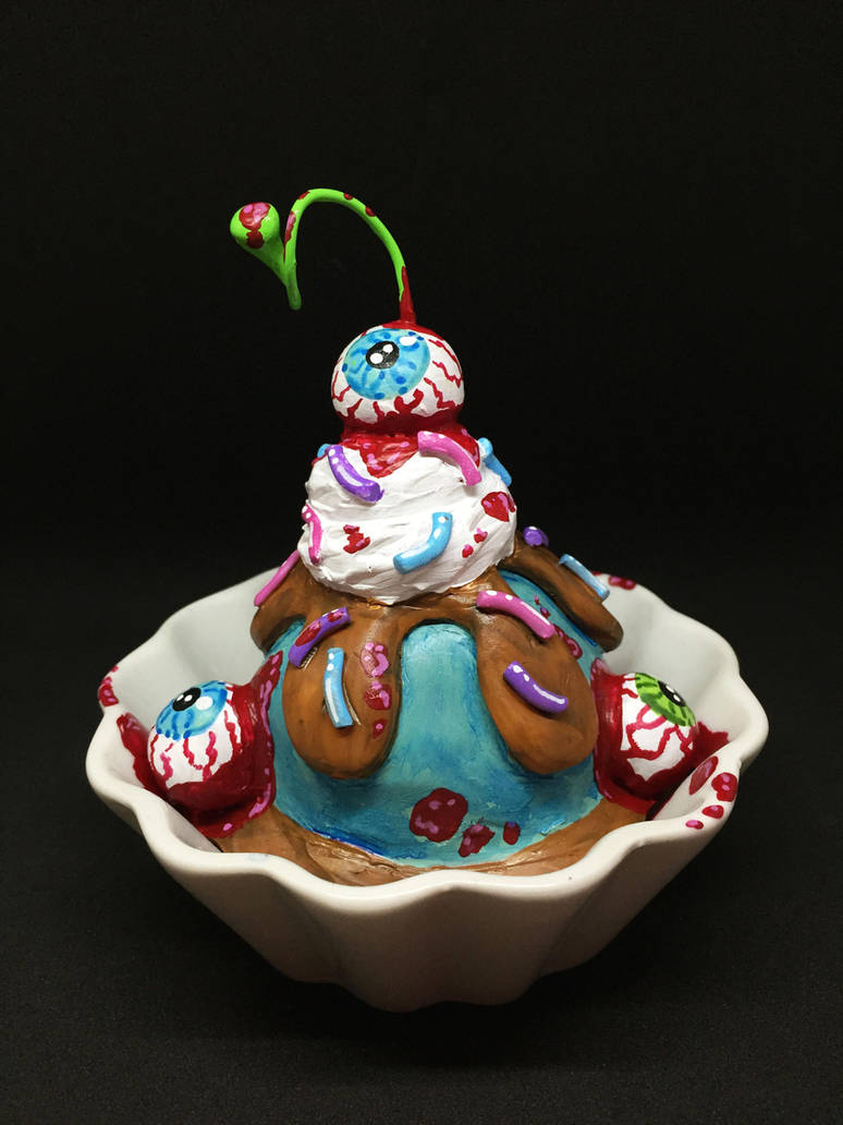 Zomcream Sundae in Dish by spulunk