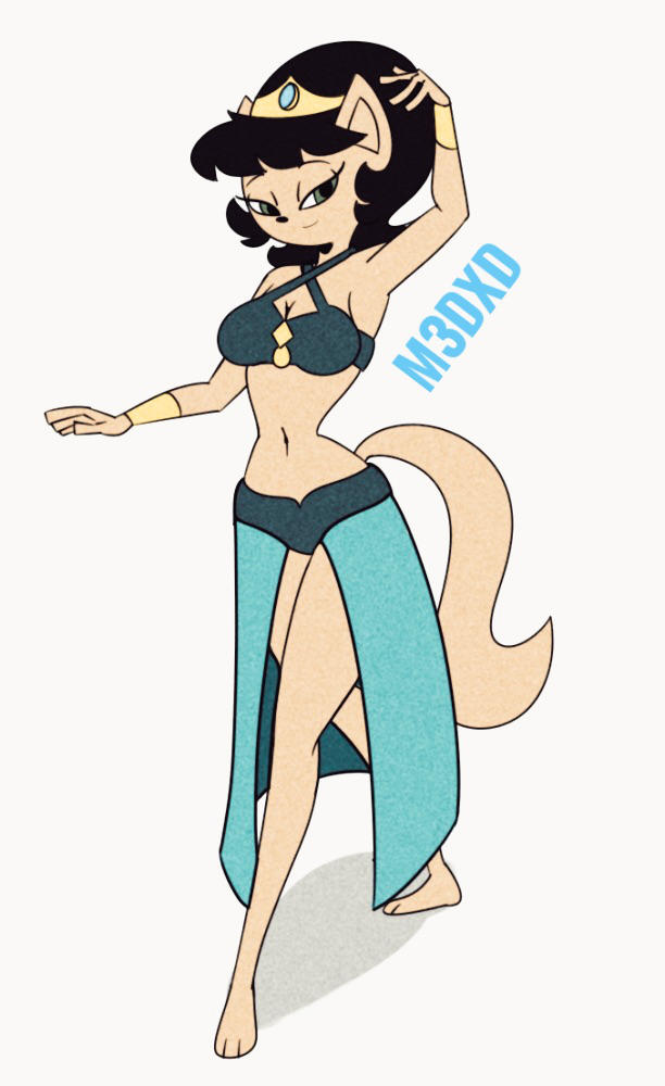 Simple Commision 1 Kitty Belly Dancer By M3dxd On Deviantart