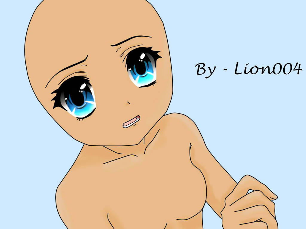 Anime Girl Base 10 By Lion004 On Deviantart