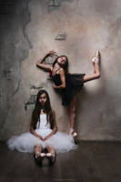 Black and white ballet 3 by DominaWhite