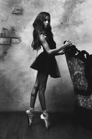 Black and white ballet 4 by DominaWhite