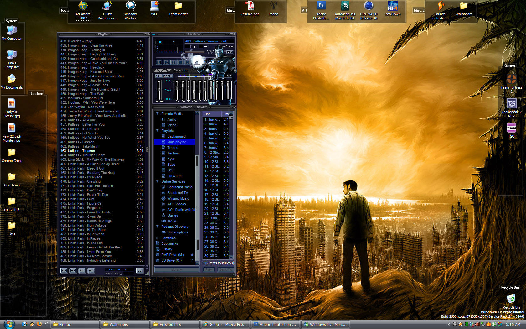 My New Desktop by jaryth000