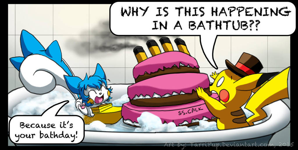 Happy Bathday by TarriPup
