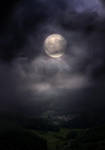 Moonlit Valley STOCK by wyldraven