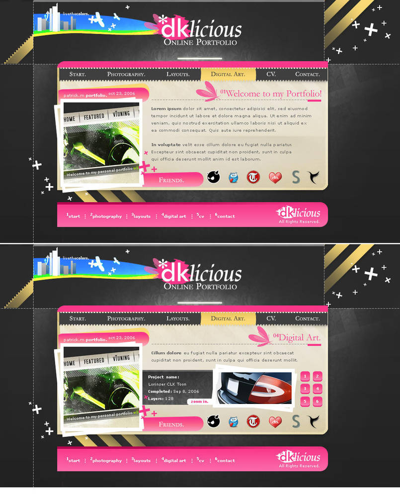 Samba: Portfolio Plus. by cc-Designs