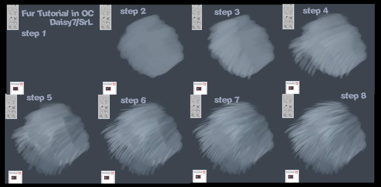 OC Fur tutorial by daisy7