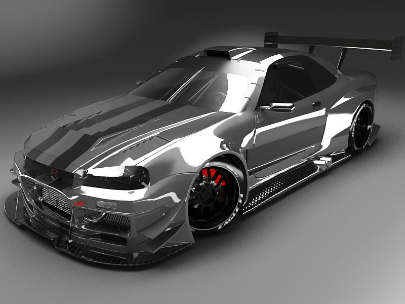 Nissan Skyline R34 GT-R by jesterv2
