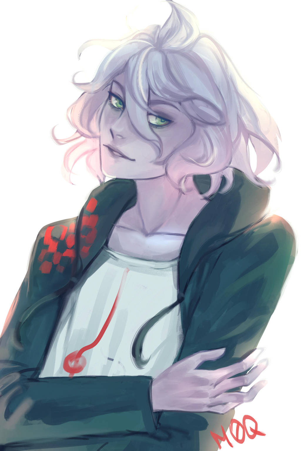Nagito Komaeda by m0queur on DeviantArt
