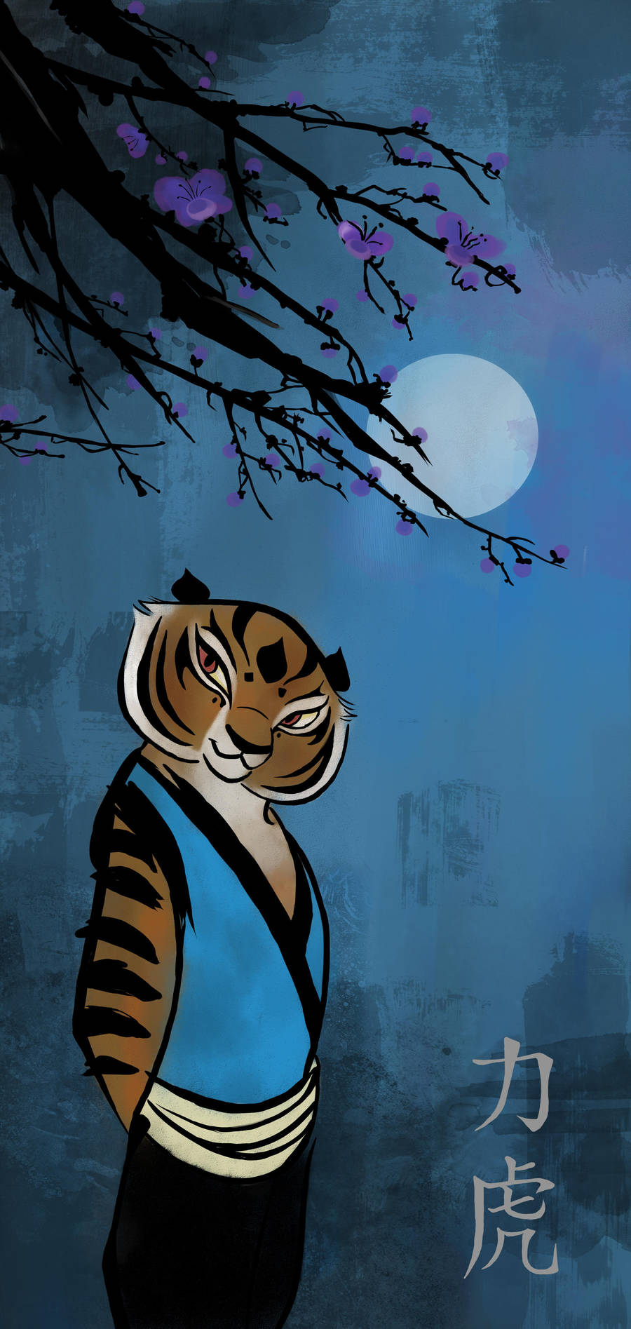 KFP Master Tigress through the Night by nogreydf