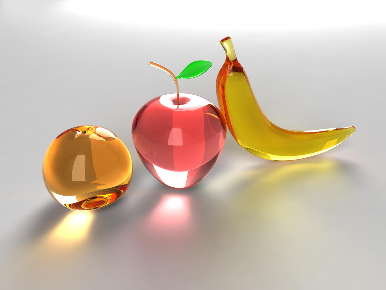 orange apple banana by DivineError
