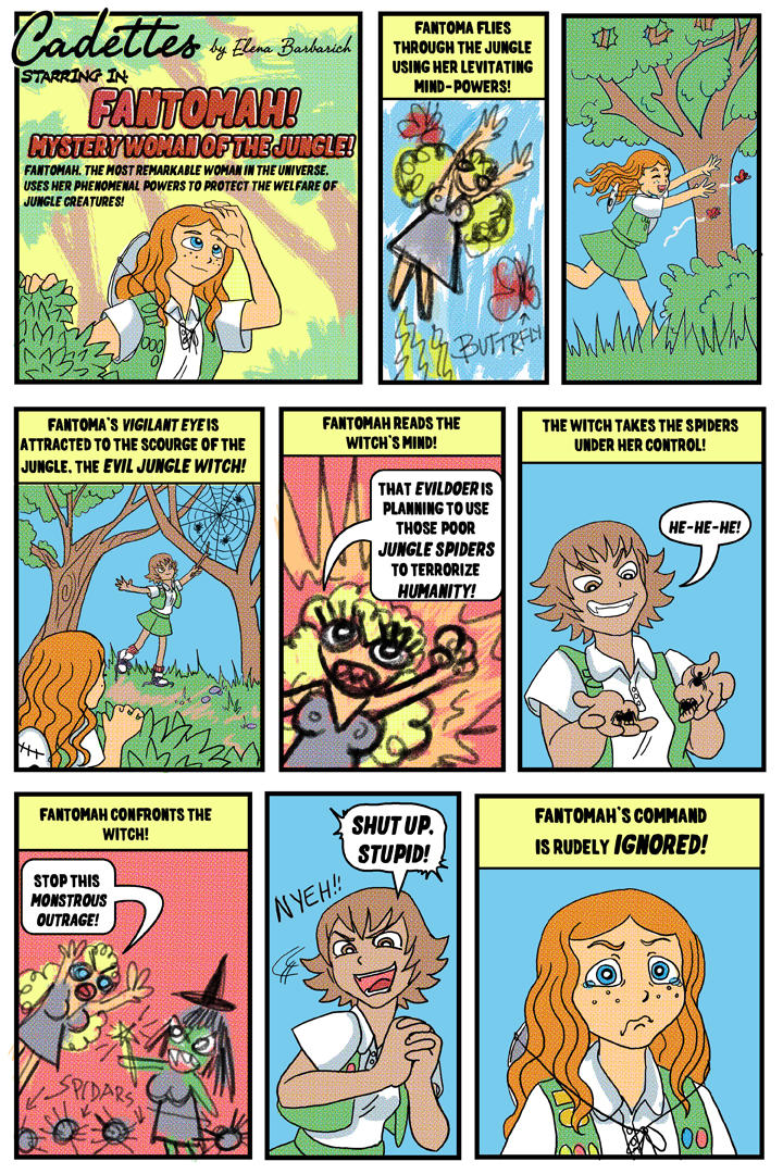 Cadettes: Stardust Parody pg.1 by Yamino