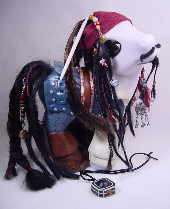Capn' Jack Sparrow pony by Woosie