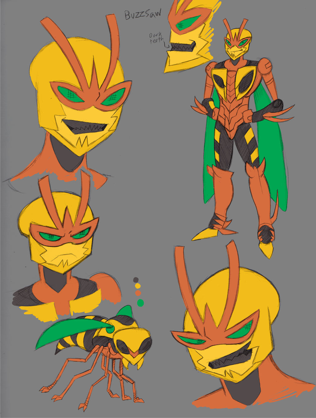 Transformers Wasps: Buzzsaw by Transypoo