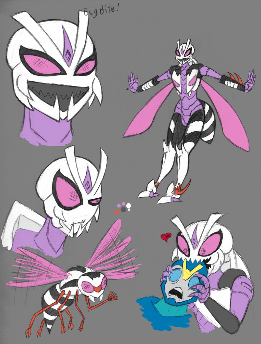 Transformers Wasps: Bug Bite by Transypoo