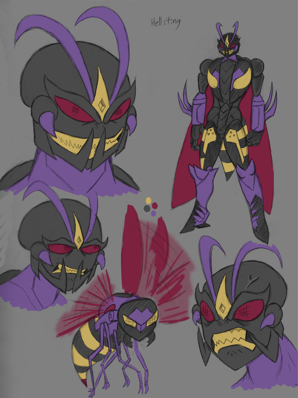 Transformers Wasps: Hellsting by Transypoo