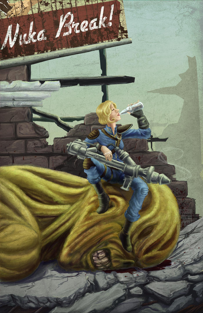 Time for a Nuka Break! by lissa-quon