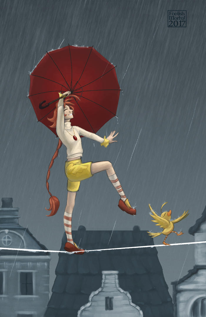 Ducks in the Rain by lissa-quon