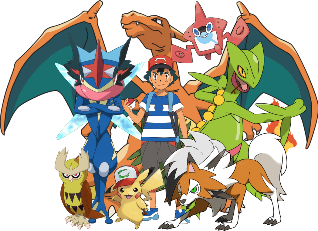 Ash Xy Team 5 By Rohanite On Deviantart Ash Pokemon T vrogue.co