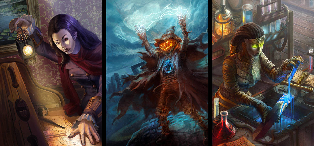Accursed RPG interior artwork 1 by jubjubjedi