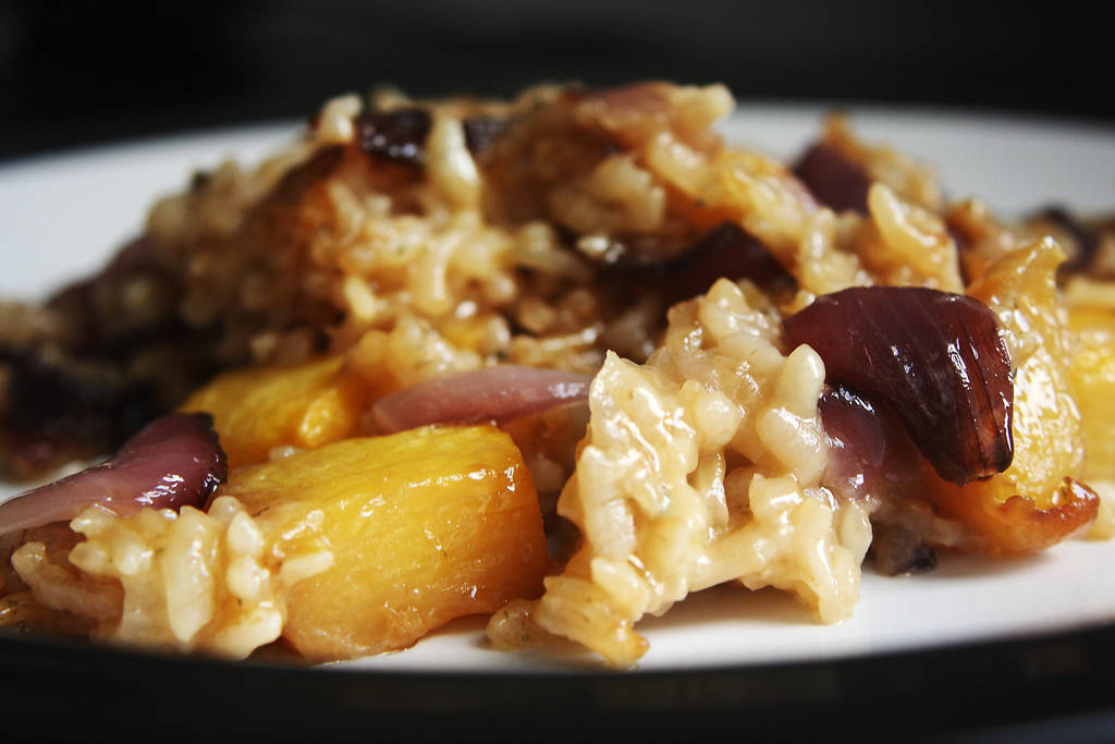 Pumpkin risotto by Itti