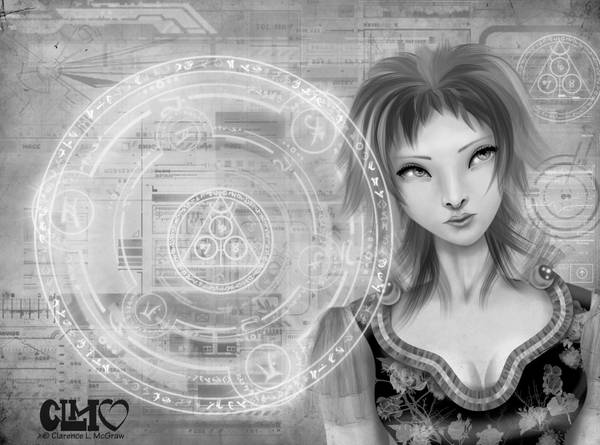 The Techno Mage by clarence-mcgraw