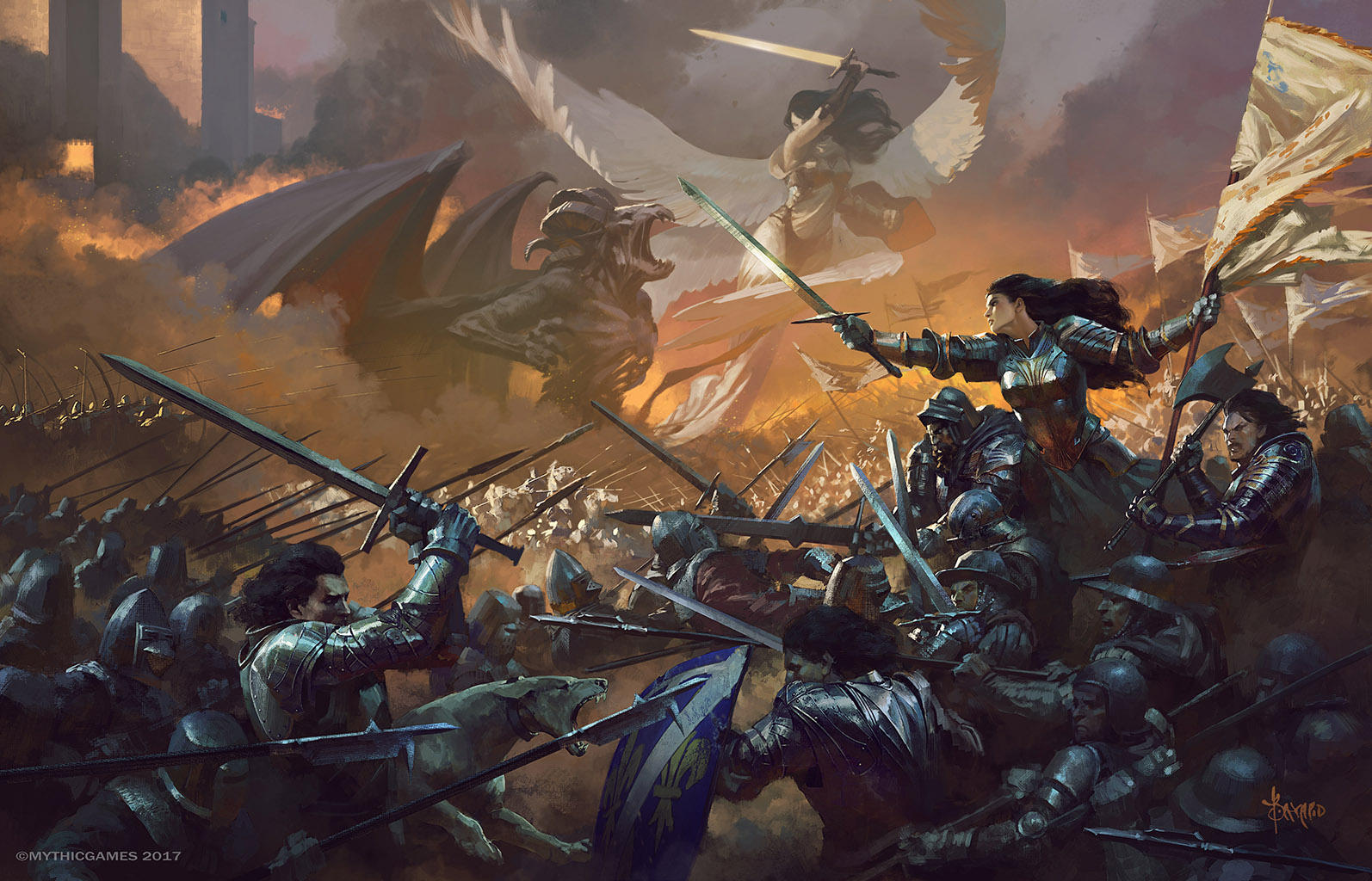 Joan of Arc cover art by bayardwu